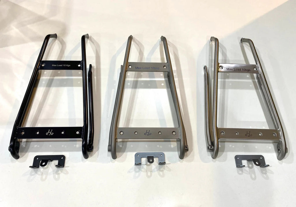 H&H Ti  P/T line rear rack- Black