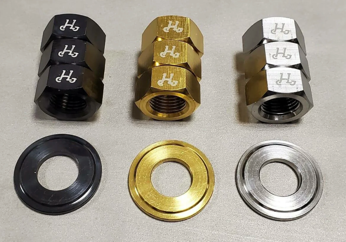 H&H Ti rear axle nut (2 speed)