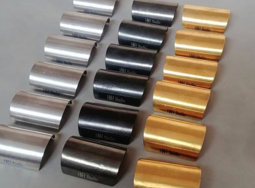 H&H Ti chain stay protecter (rear frame)