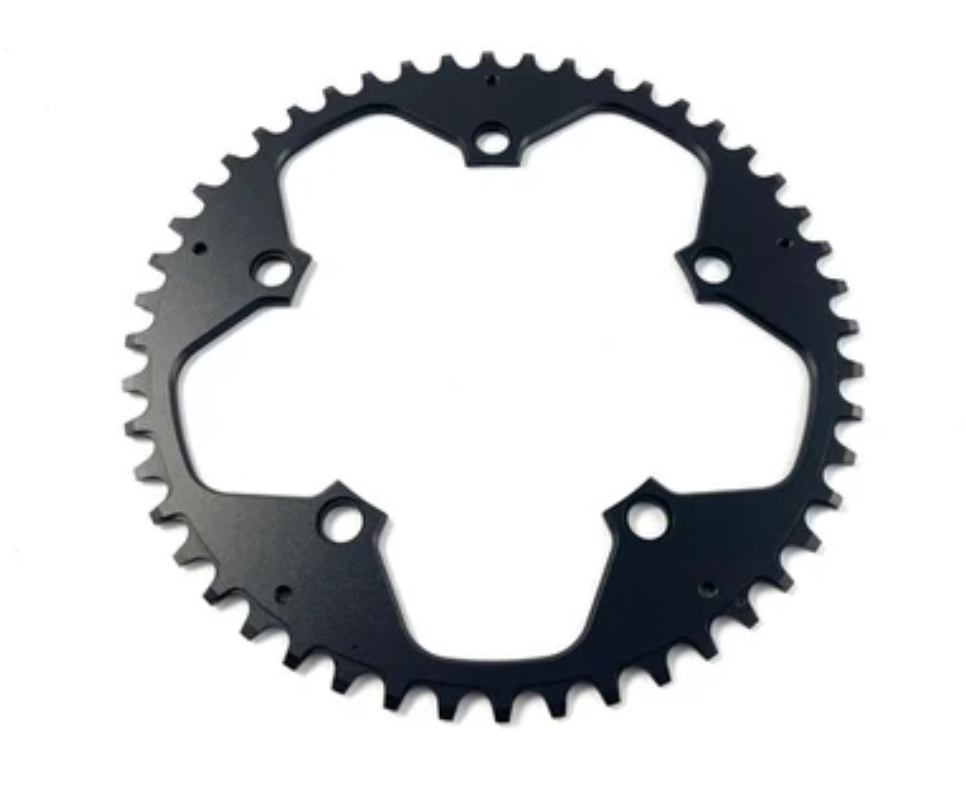 H&H 48T chainring + chainguard.