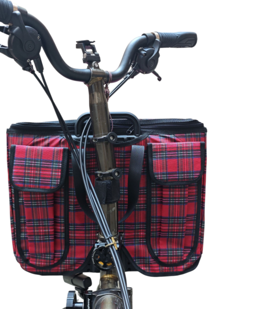 Valeria's Barcelona TARTAN RED