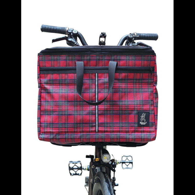 Valeria's Barcelona TARTAN RED